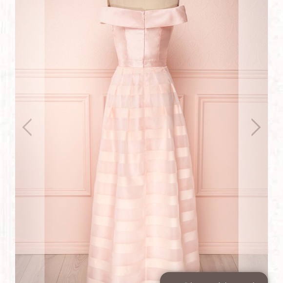 Pink off the shoulder dress - Picture 1 of 4